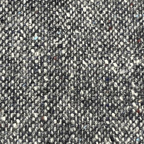 Vintage Stanford Executive Virgin Wool Black/Gray Tweed Blazer Jacket Size 46L - Picture 5 of 16